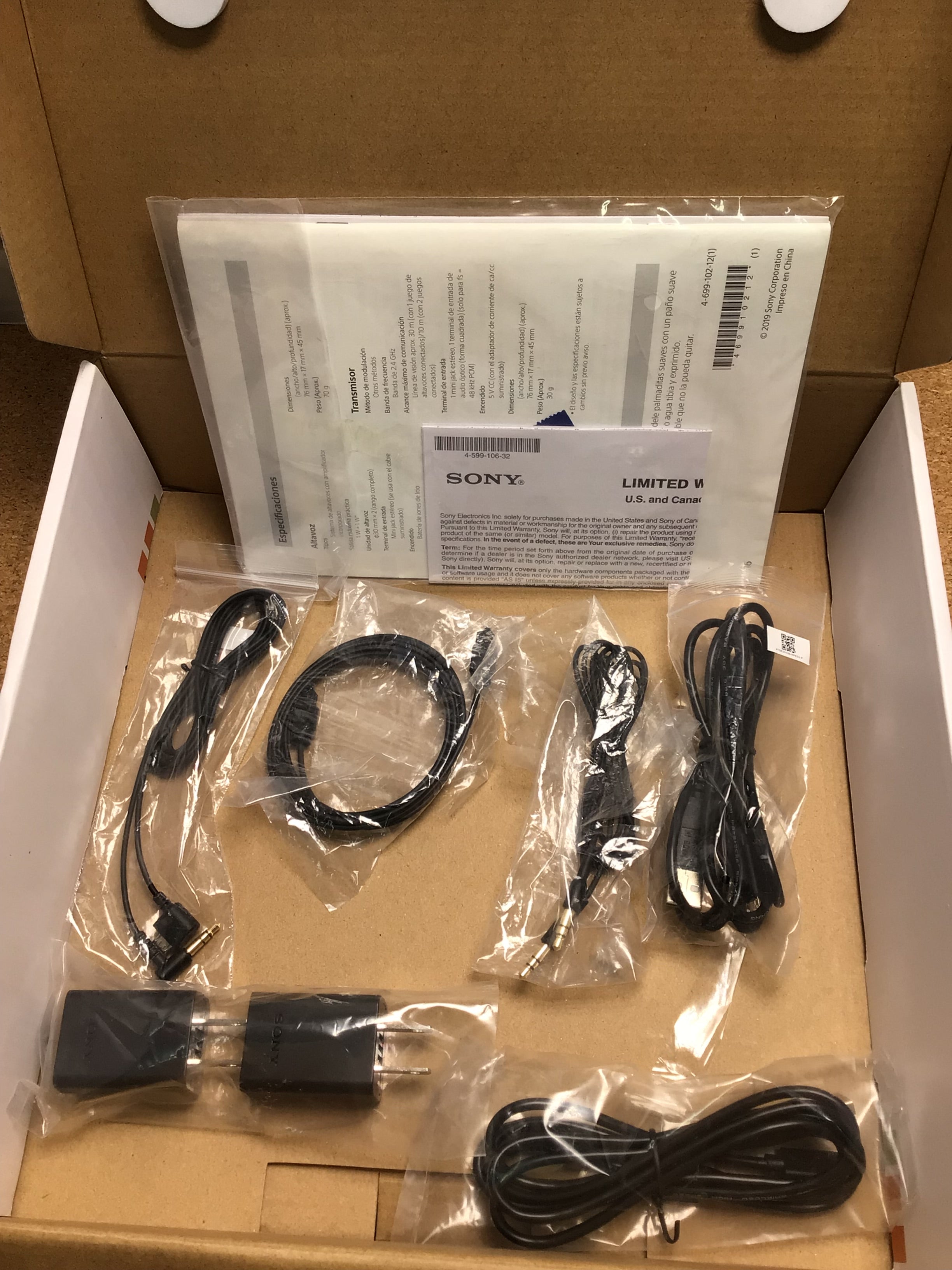 Sony Wearable Speaker System: Wireless Over Neck Speaker ** Tested /Working** (7828757577966)